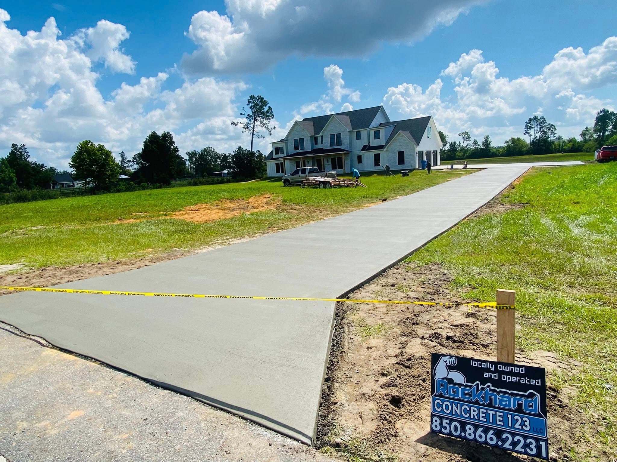 Professional concrete work