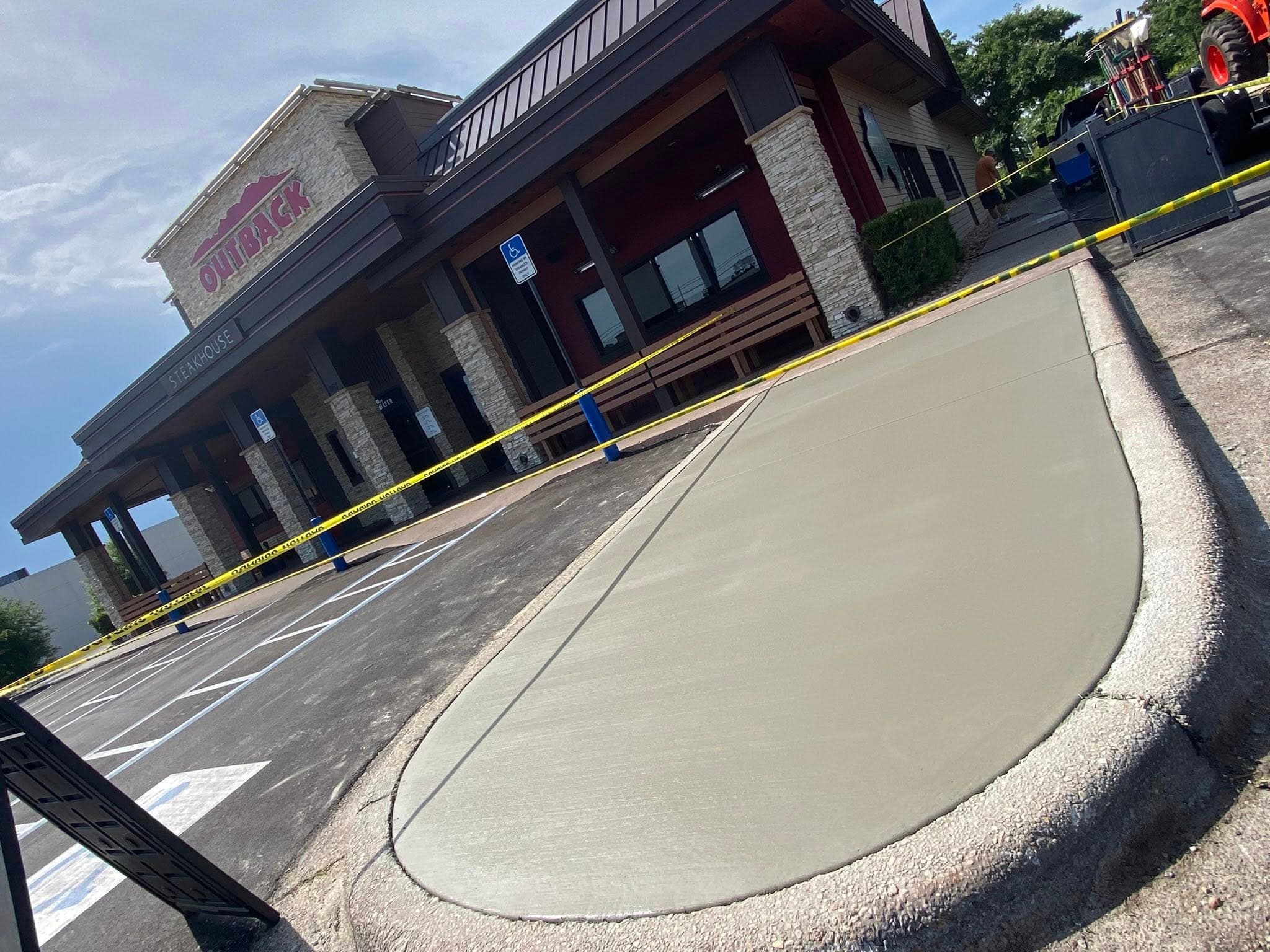 Restaurant ADA ramp