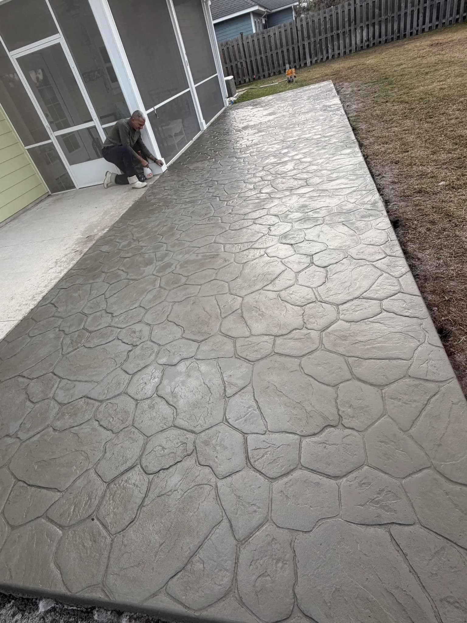 Concrete work by Rock Hard Concrete