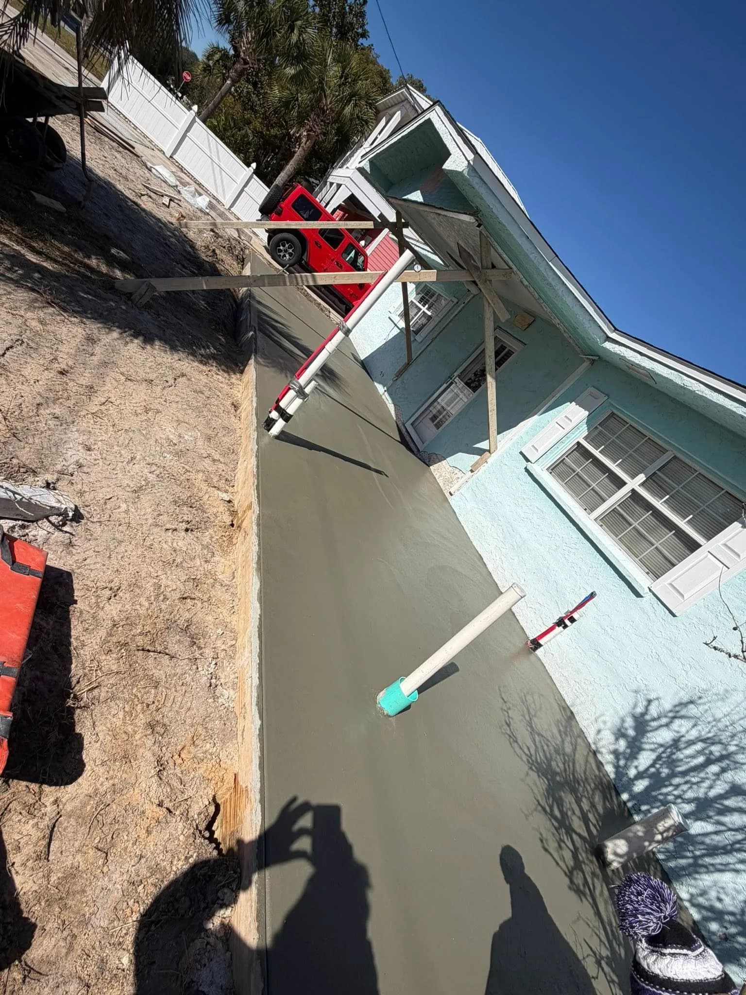 Concrete work by Rock Hard Concrete