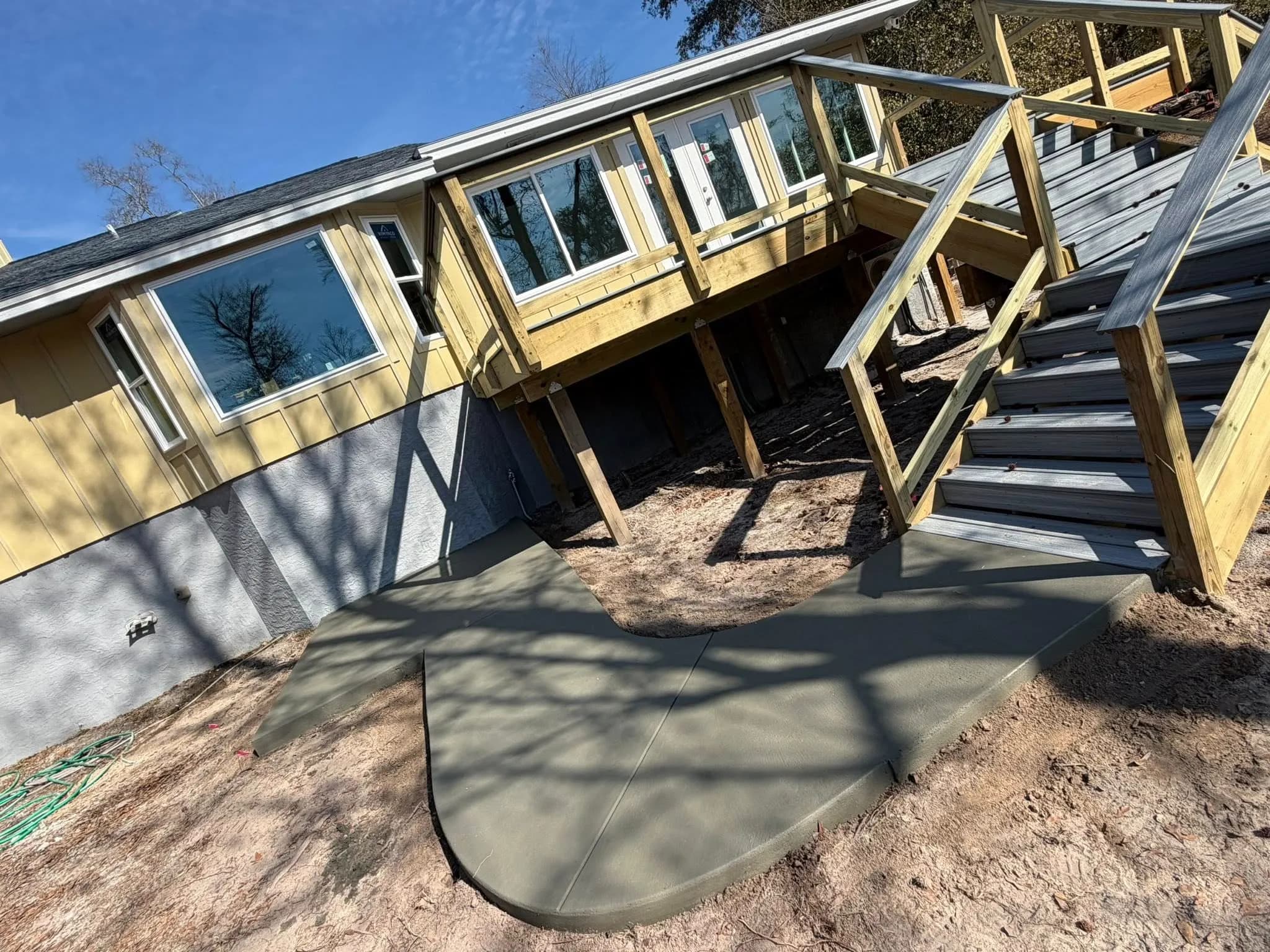 Concrete work by Rock Hard Concrete