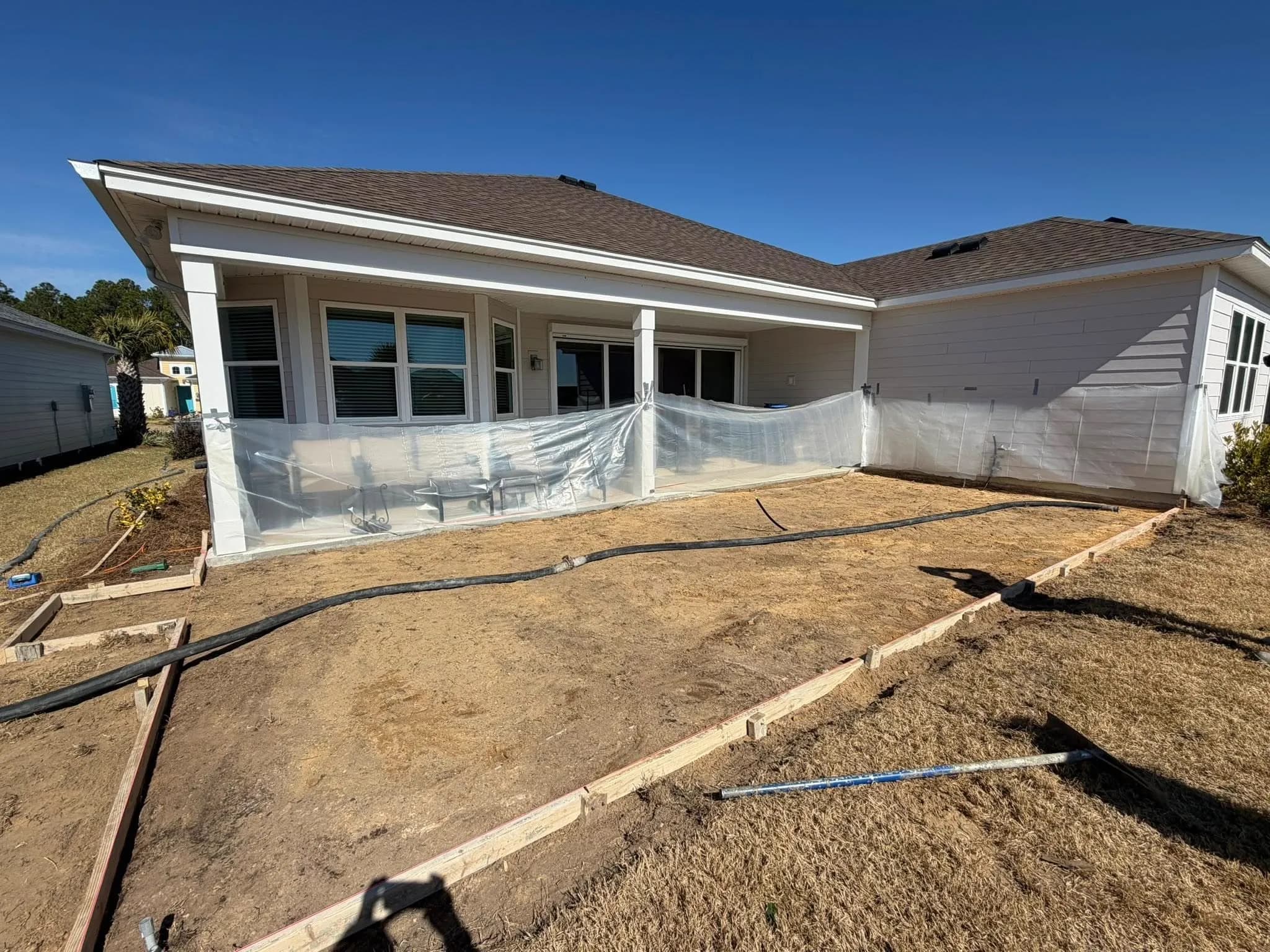 Concrete work by Rock Hard Concrete